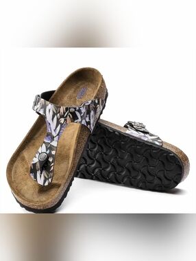 Size 6-6.5 BIRKENSTOCK Gireh Soft Footbed Birko-Flor EU 37